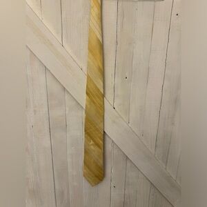 Perry Ellis Portfolio - Gold / Striped - Neck Tie